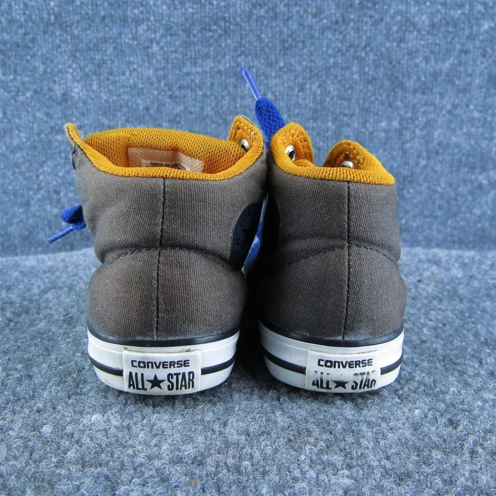 Converse Boys Sneaker Shoes Blue Fabric Lace Up Size‎ T 5 Medium